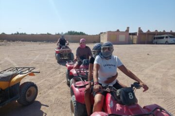 Sunset Quad Biking Tour Desert Safari from Hurghada